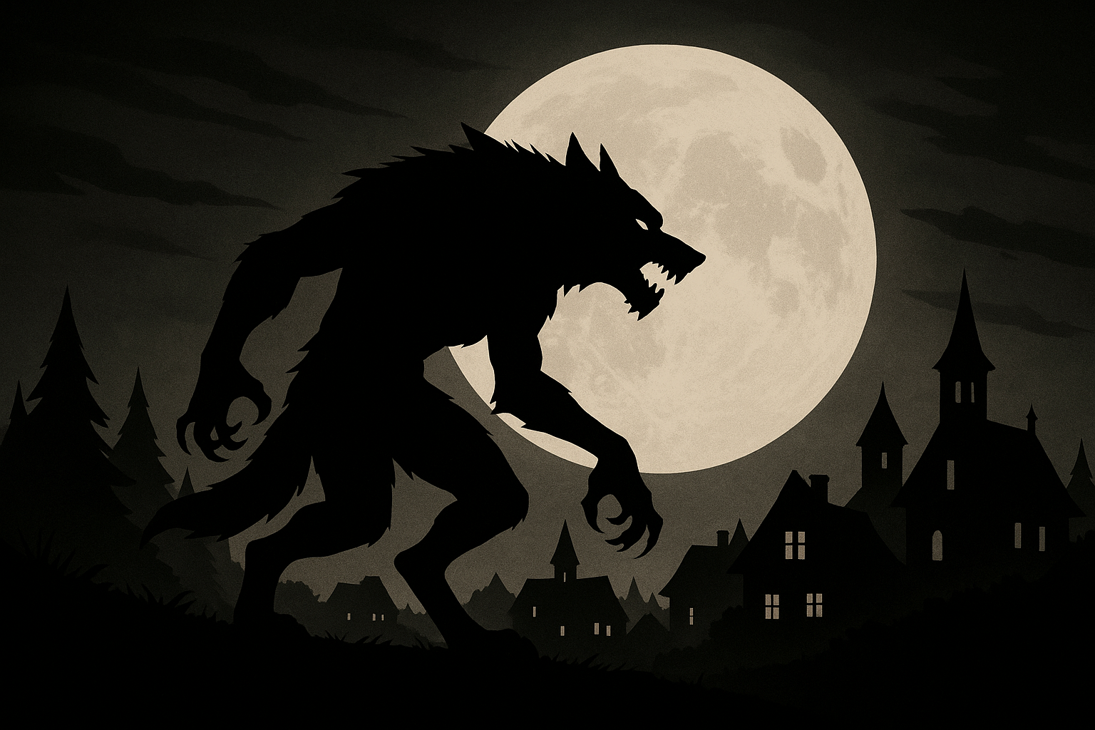 Wolf Silhouette